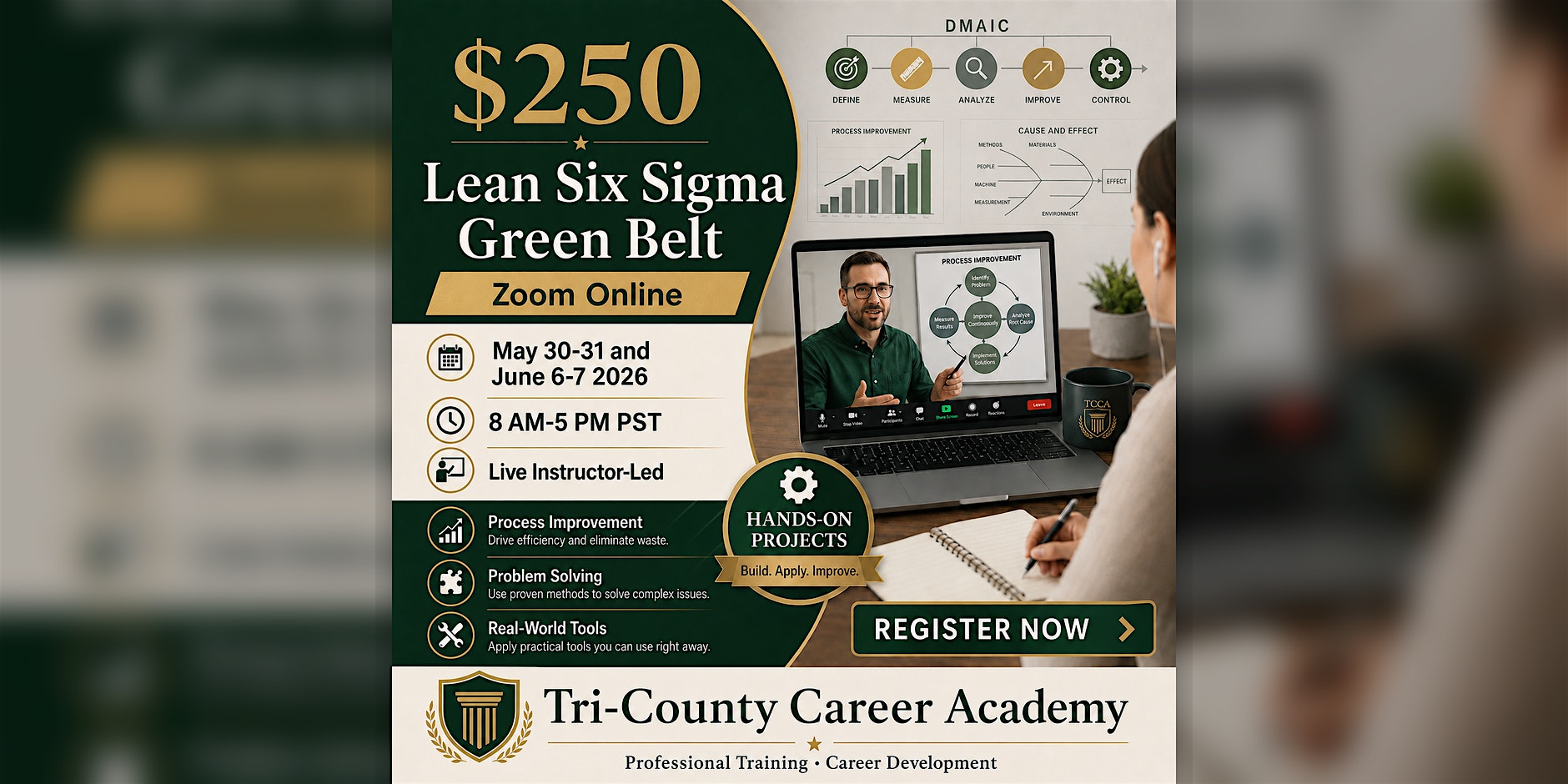 lean six sigma green belt course