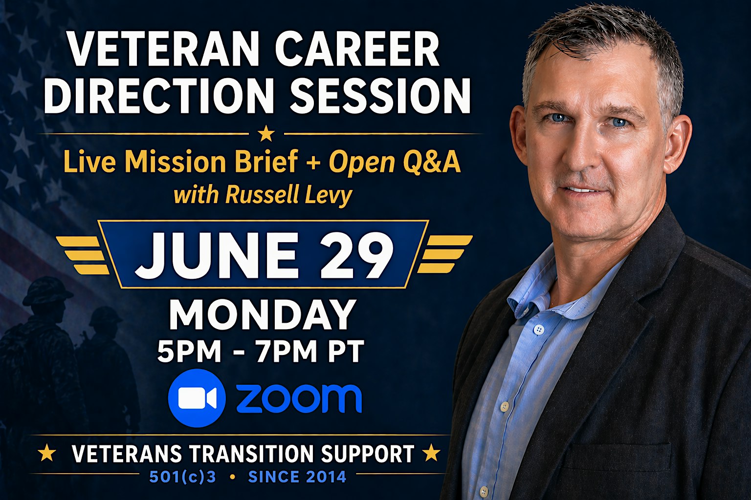 veteran career direction session
