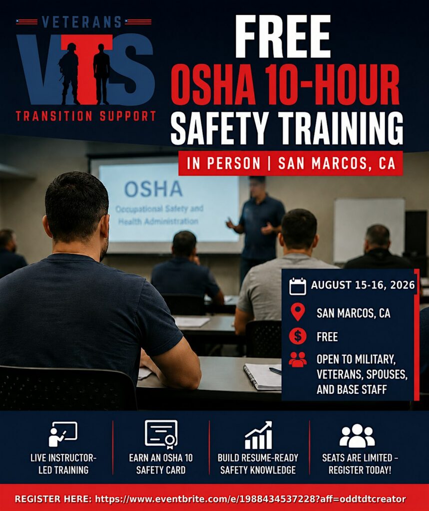 FREE OSHA 10-Hour Safety Training |AUG 15-16 | San Marcos CA 2 f12ef8e0df628dfdb631c86766e06ea1 5NU3p5.tmp