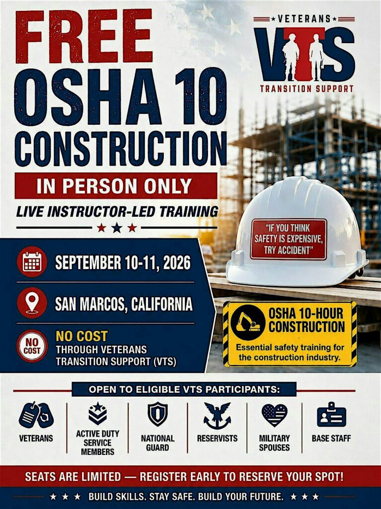 Free OSHA 10-Hour Construction Safety Training | SEP 10-11 | San Marcos CA 2 74cbc9f51db60de81cc69da5159d95d8 X3exvm.tmp